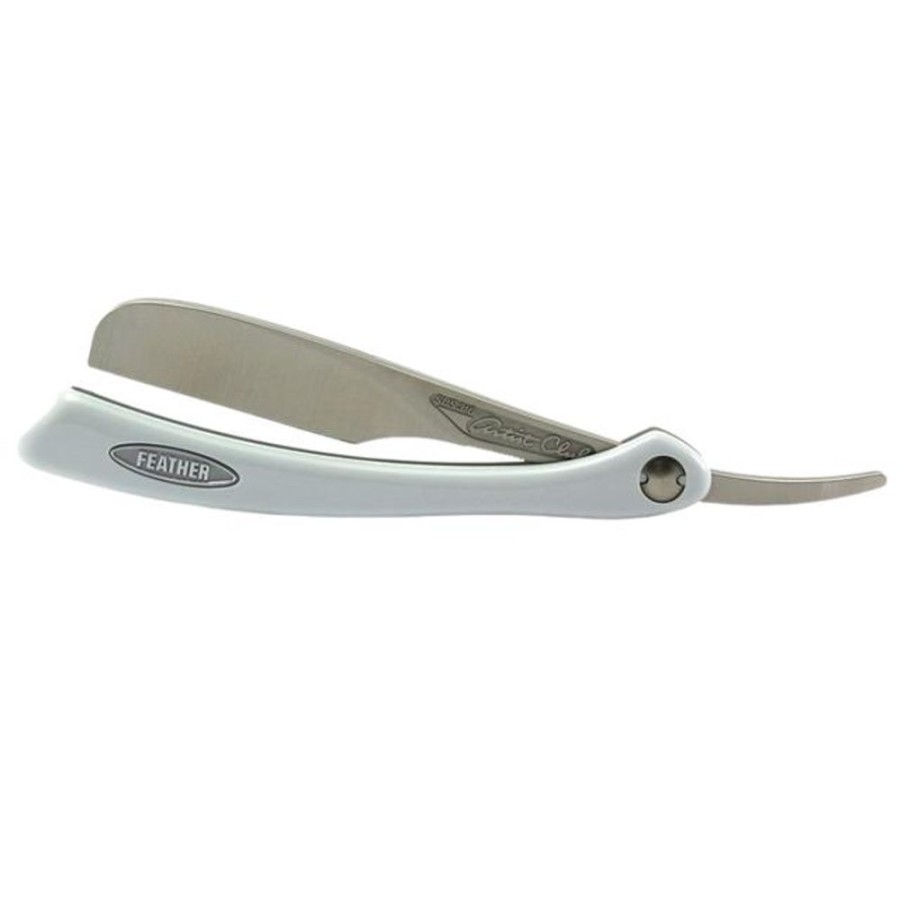 Parranajo Barber Supplier | Dx Folding Razor Pearl-White