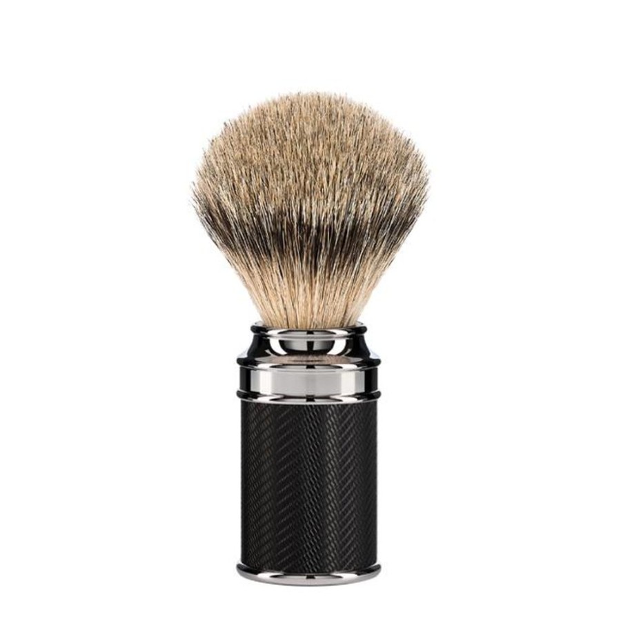 Parranajo Muhle - Hans-Jürgen Müller GmbH & Co. KG | Partasuti Traditional Silvertip Badger Black