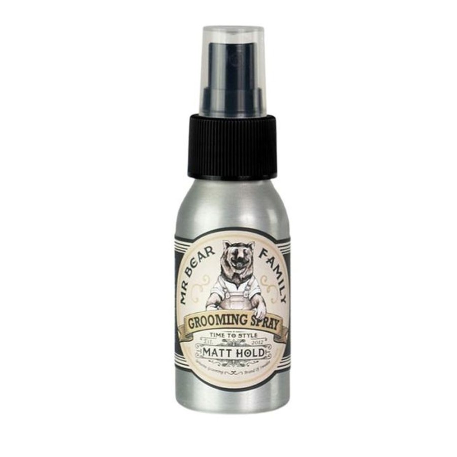 Hiukset Mr Bear Family | Grooming Spray Matt Hold Travel Size 50Ml