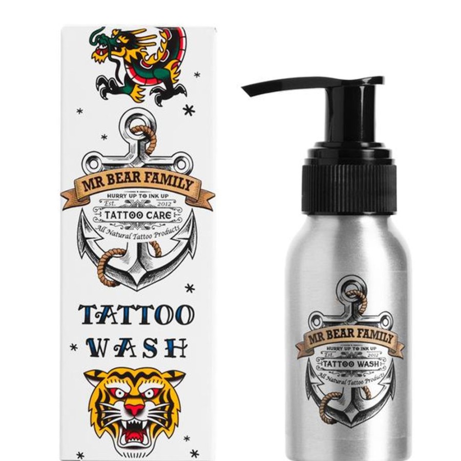 Ihonhoito Mr Bear Family | Tatuointisaippua 50Ml - Tattoo Wash