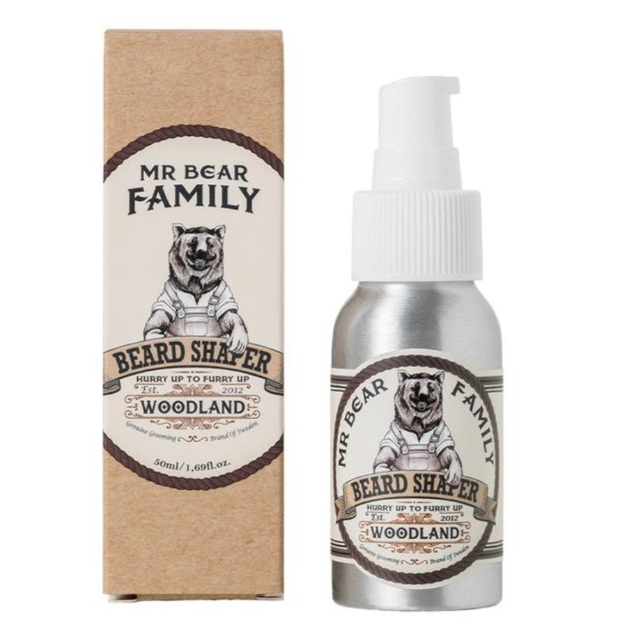 Parranhoito Mr Bear Family | Partavoide Beard Shaper Woodland 50Ml