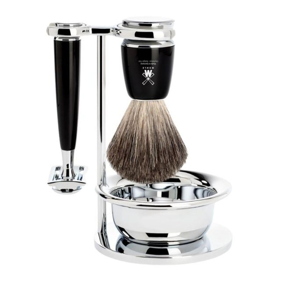 Parranajo Muhle - Hans-Jürgen Müller GmbH & Co. KG | Shaving Set Rytmo Black