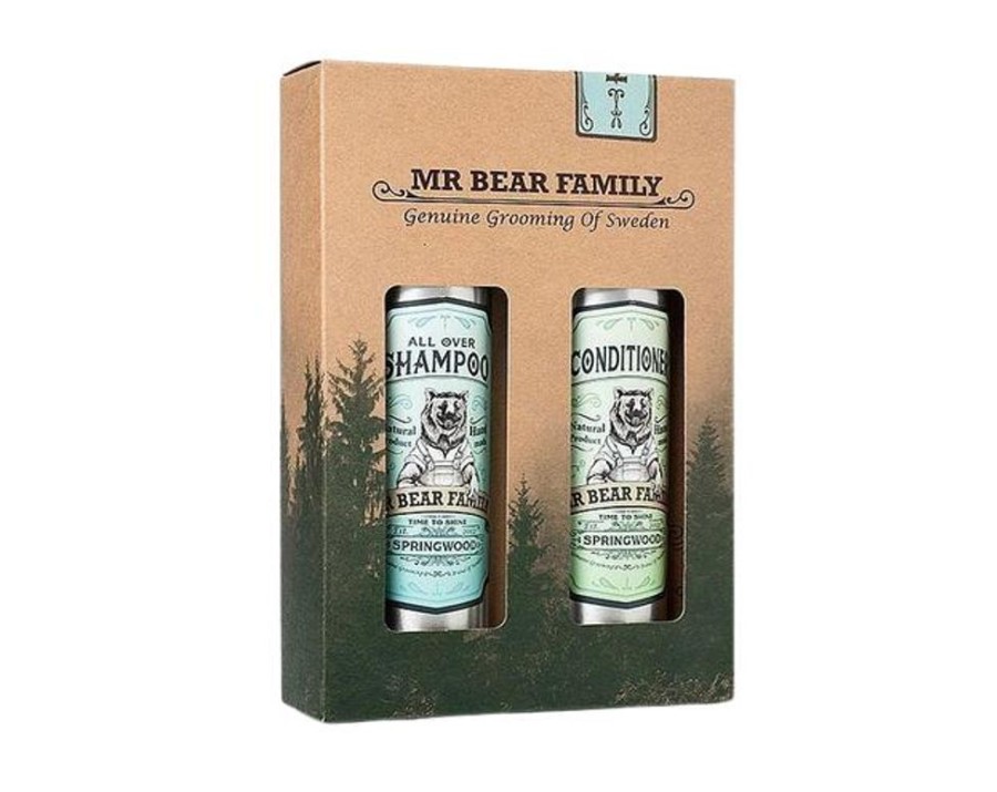 Hiukset Mr Bear Family | Wash Kit Shampoo & Hoitoaine