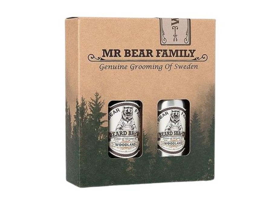 Parranhoito Mr Bear Family | Beard Kit Oil & Shaper