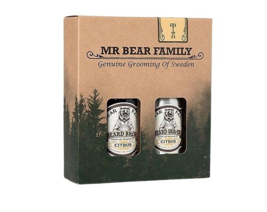 Parranhoito Mr Bear Family | Beard Kit Oil & Shaper