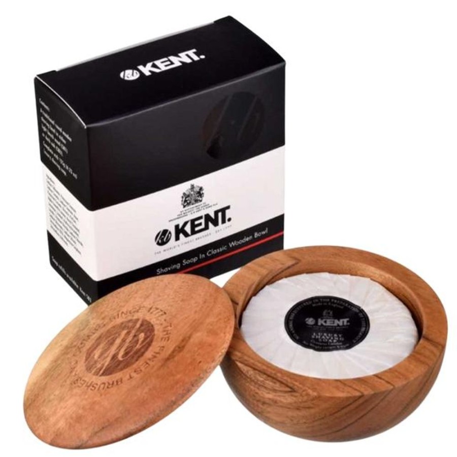 Parranajo Kent Combs | Shave Soap In Wooden Bowl