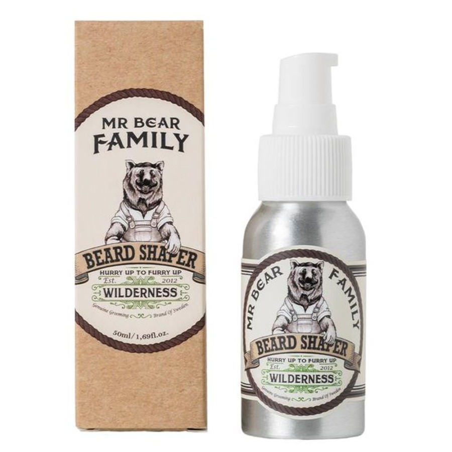 Parranhoito Mr Bear Family | Partavoide Beard Shaper Wilderness 50Ml