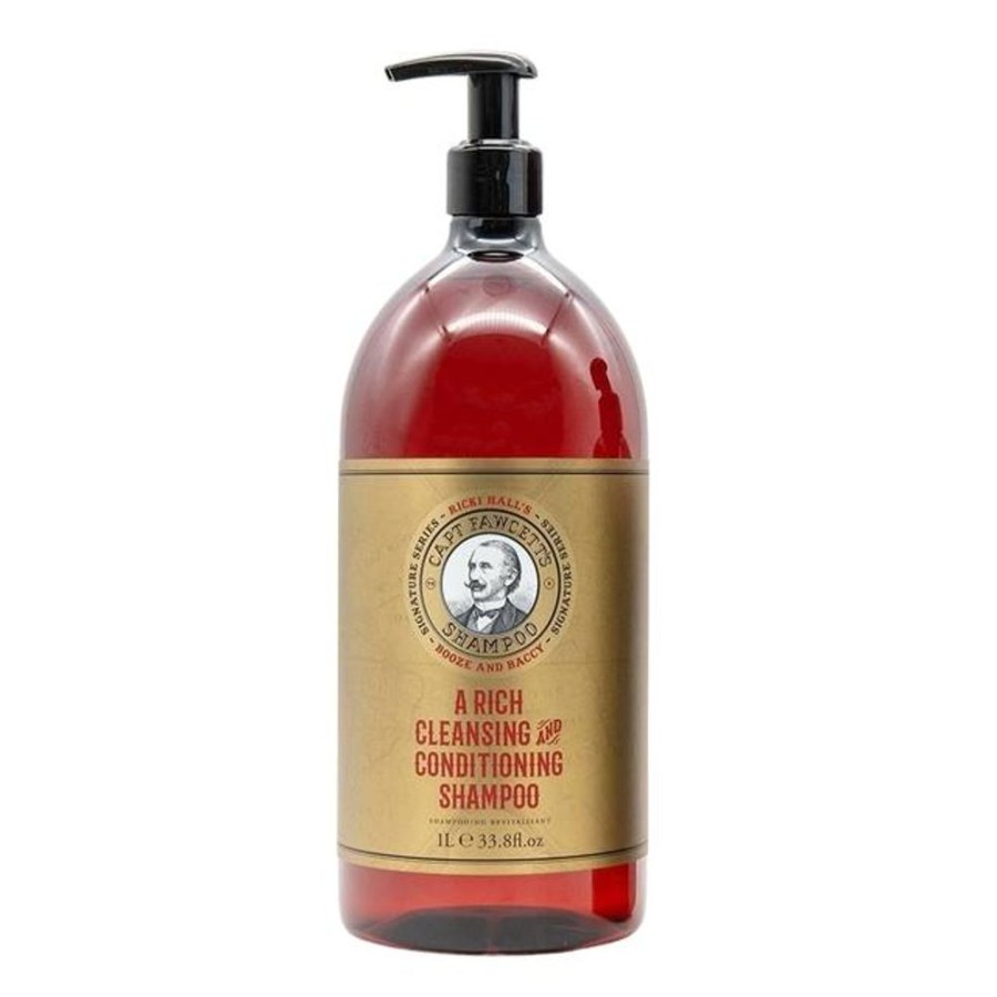 Hiukset Captain Fawcett | Conditioning Shampoo Booze & Baccy 1000Ml