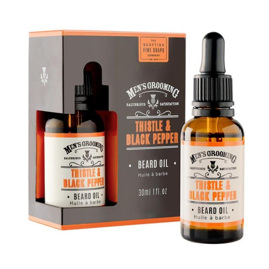 Parranhoito HEADBRAND | Beard Oil Thistle & Black Pepper 30Ml (Poistuu)