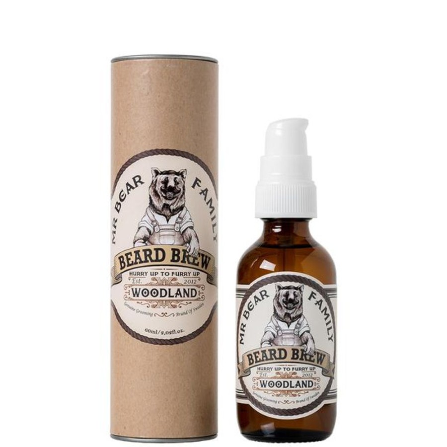 Parranhoito Mr Bear Family | Partaoljy Woodland 60Ml - Pumppuannostelija